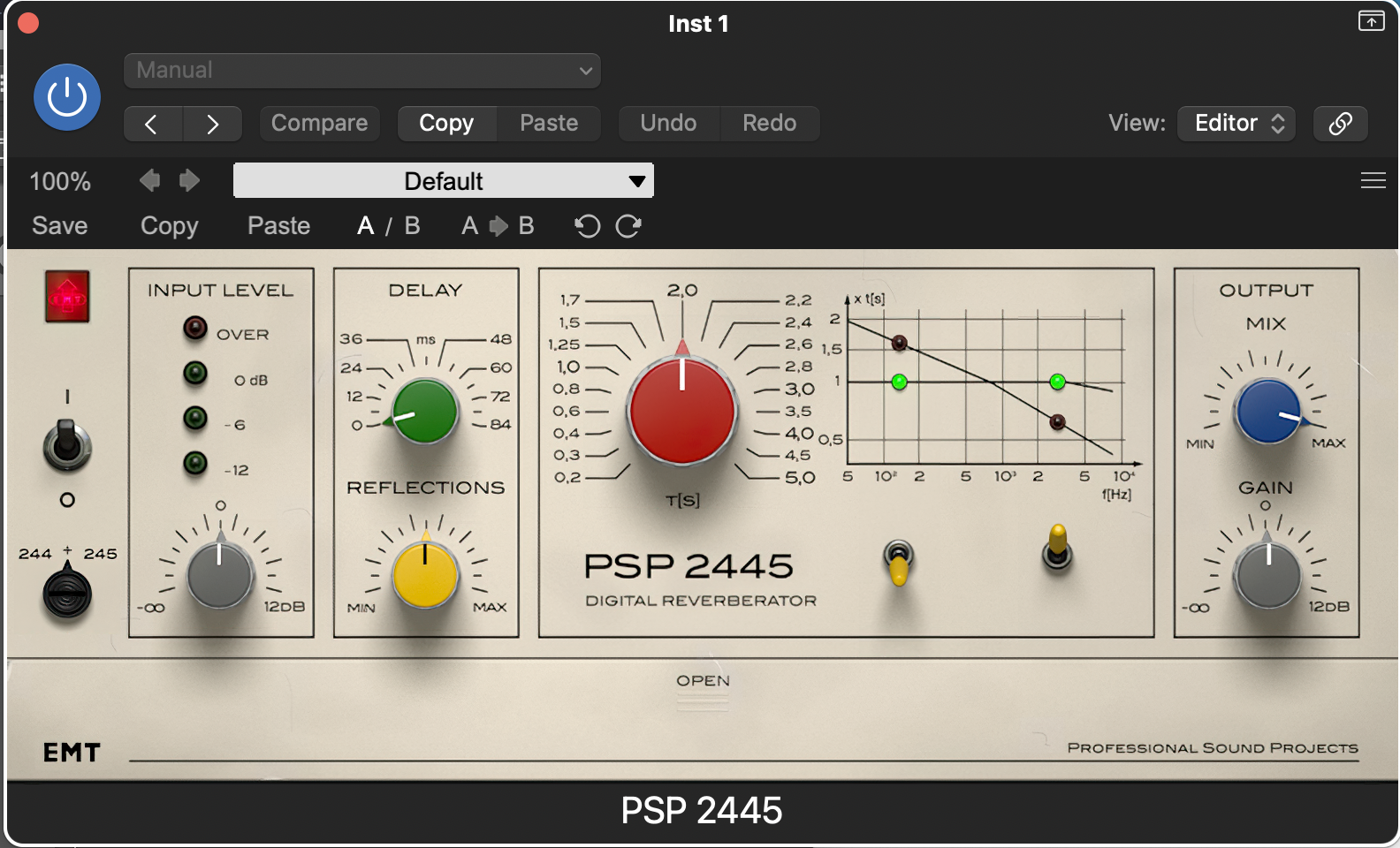 PSP Audioware PSP 2445 EMT